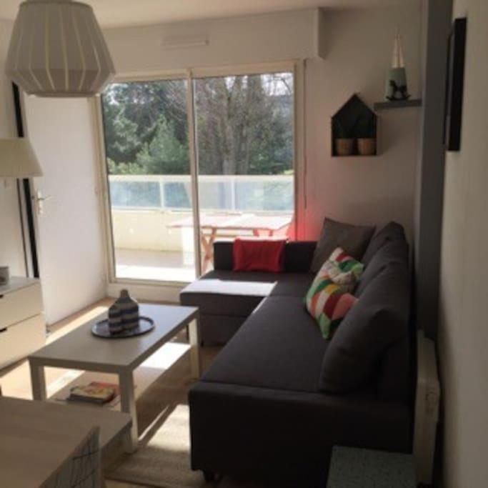 Cosy, Vue Sur Parc, 3 Mins Benoit Appartement La Baule-Escoublac